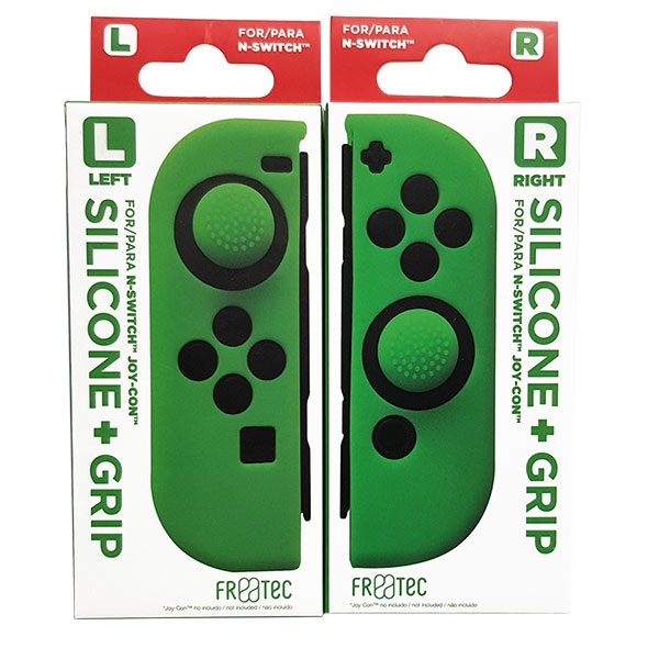 Silicona + Analogos Control Joy-Con (Verde) 